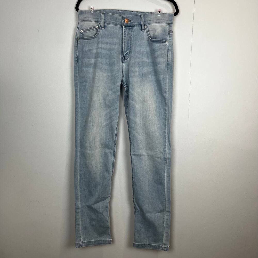 Mugsy 32x32 Jeans Men's Denim Stretch Light Wash